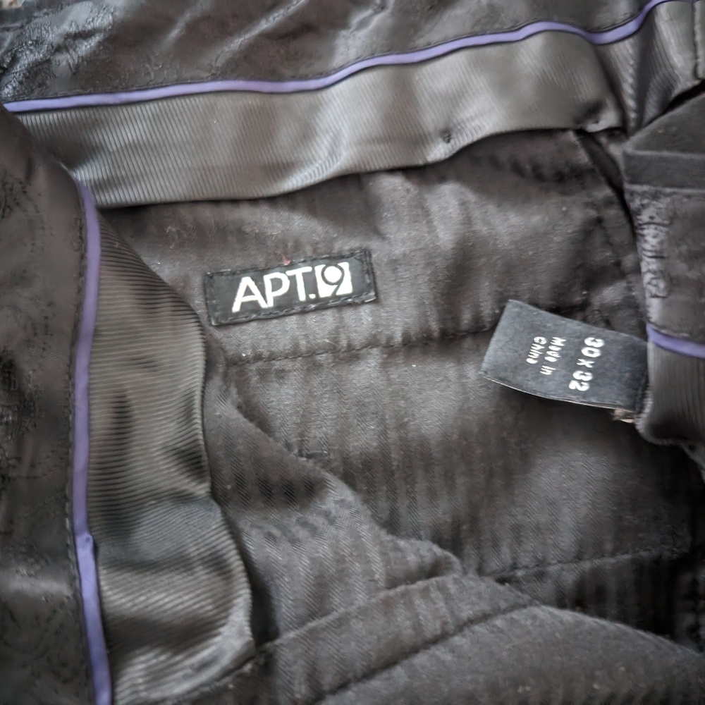 Apt 9 Black Dress Pants 30x32